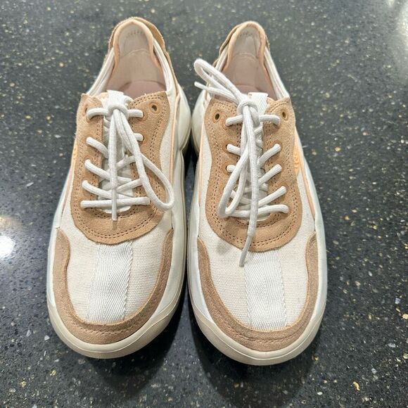 UGG La Cloud Low Sneakers | Chestnut & Lt Pink - Picture 6 of 9